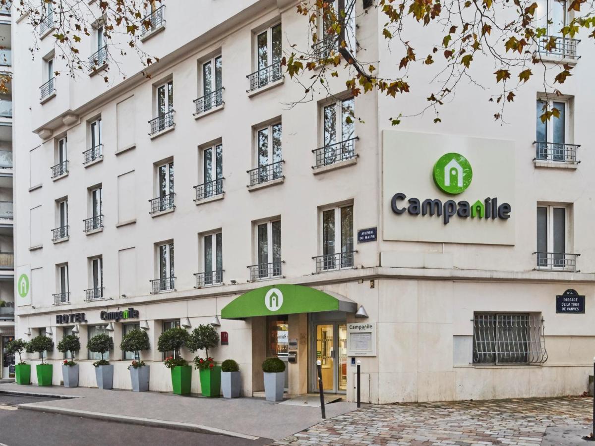 Campanile Paris 14 - Maine Montparnasse Hotell Exteriör bild